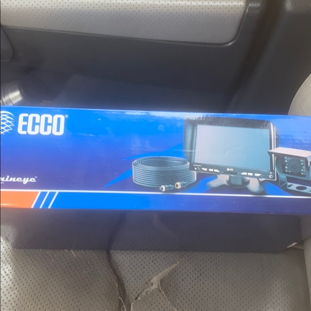 7” LCD back up camera